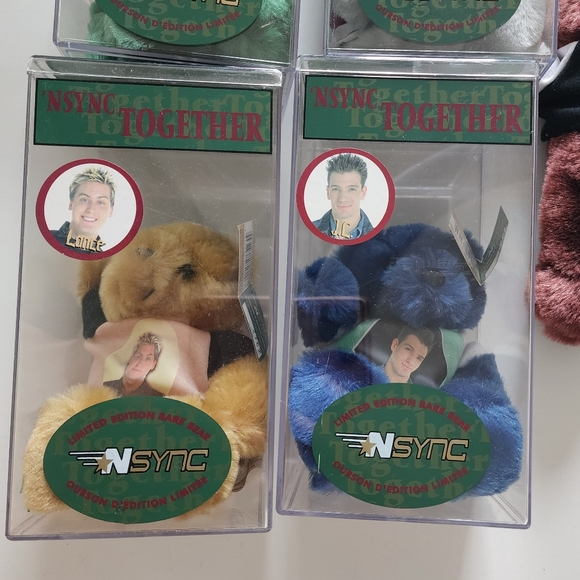 NSync Together Teddy Bear Collection Complete Set - 5 - Picture 4 of 6